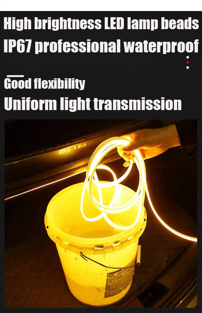 BYD ATTO3 оформление заднего вида атмосфера для багажника освещение видео и