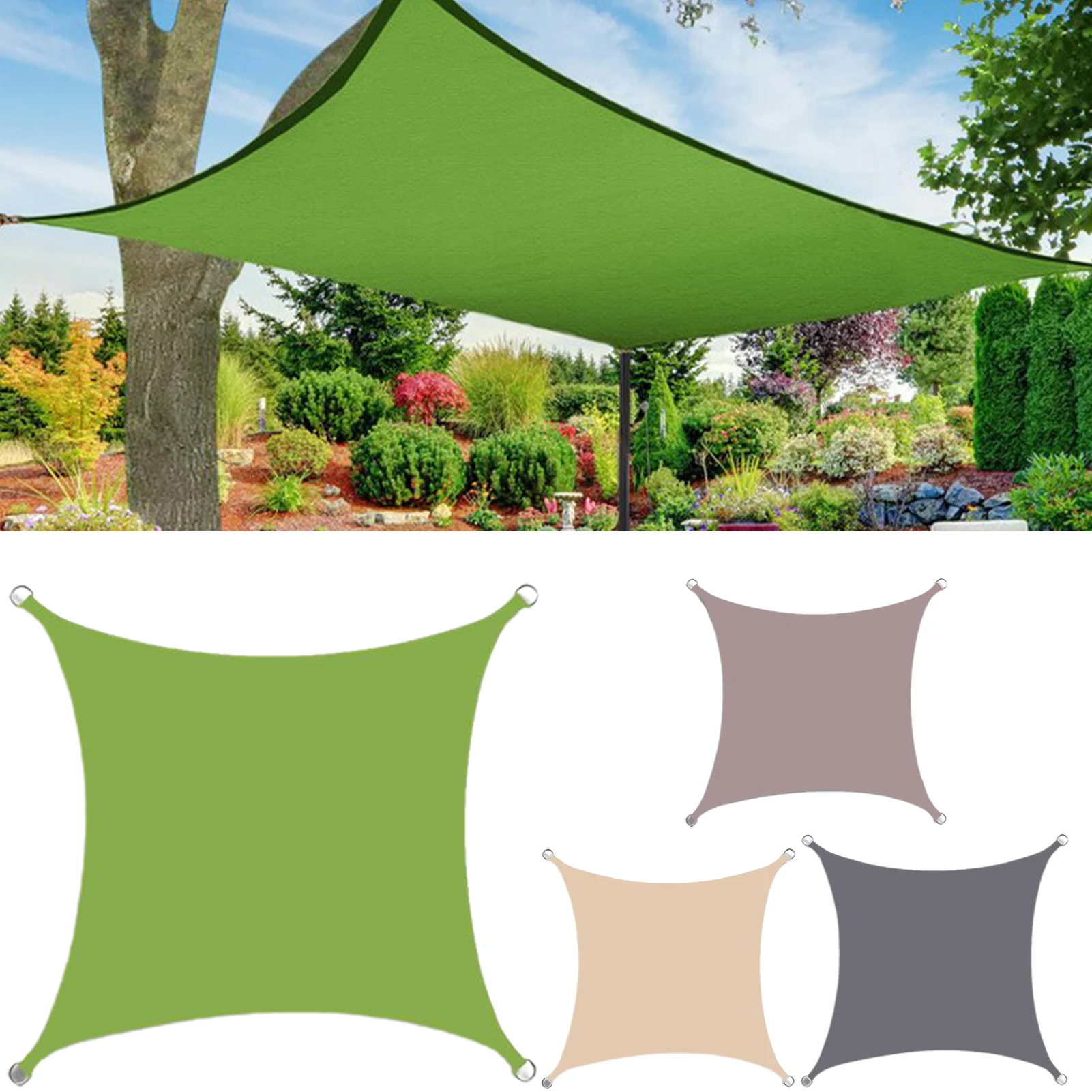 UV Protection Garden Canopy Easy To Assemble And Install For Parks Carports