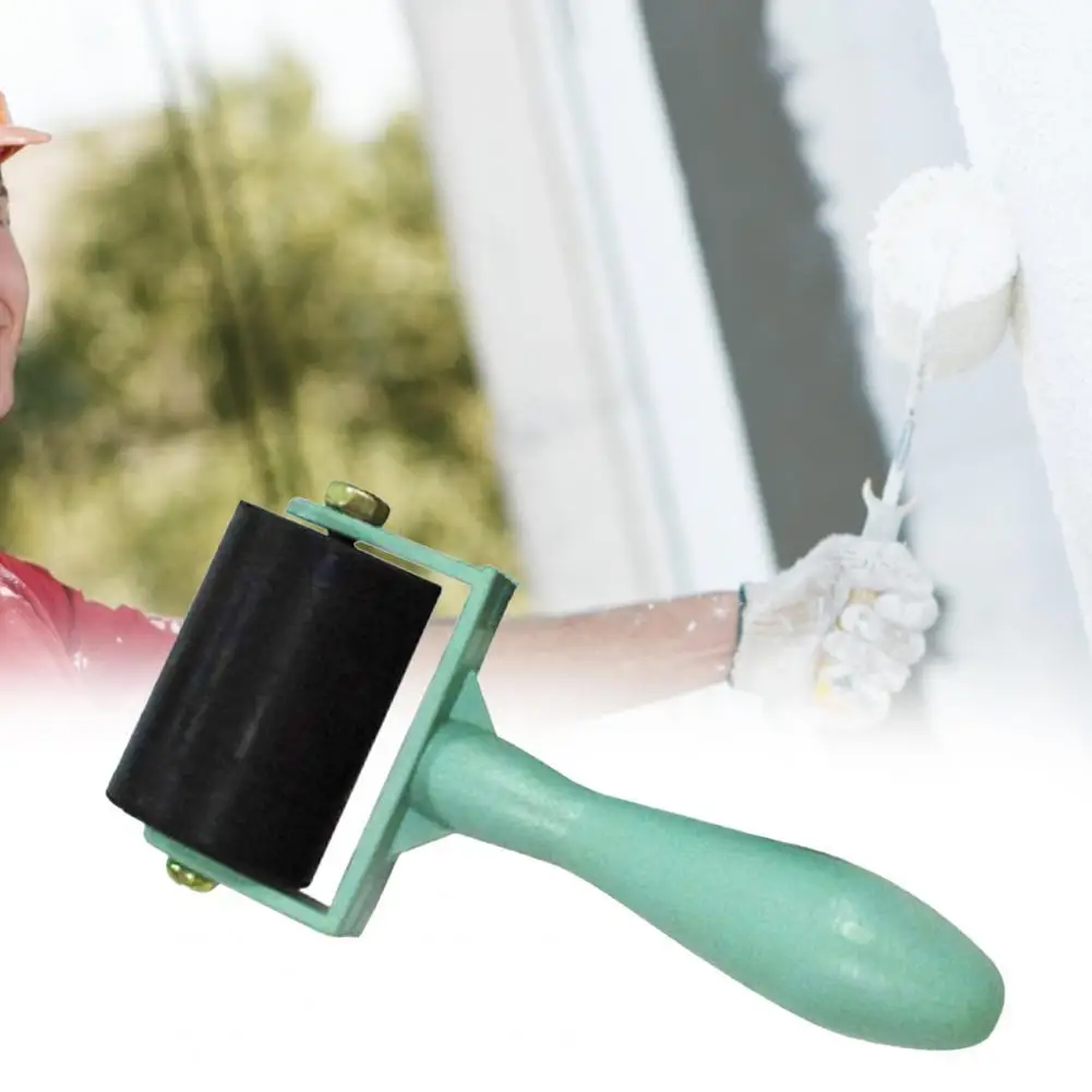 

Резиновый нескользящий ролик с резиновым покрытием, многофункциональная прочная эргономичная гладкая ручка