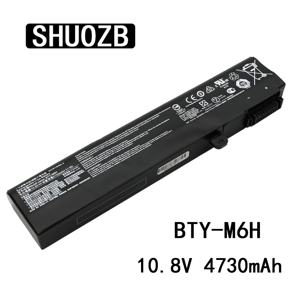 

BTY-M6H Laptop Battery For MSI GE62 GE72 GP62 GP72 GL62 GL72 GP62VR GP72VR PE60 PE70 MS-16J2 MS-16J3 MS-16J1 MS-16GF GP72MVR New