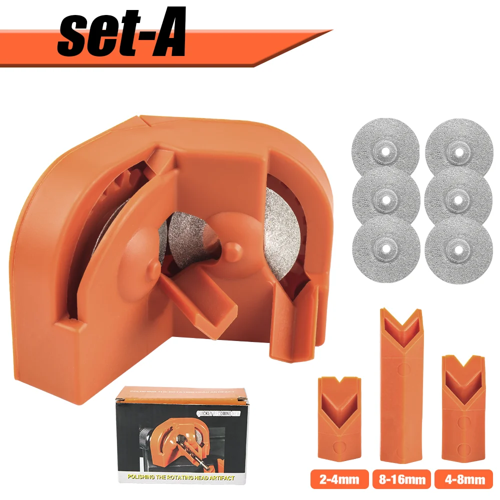 

Электрическая точилка для сверл DECWLS оранжевая