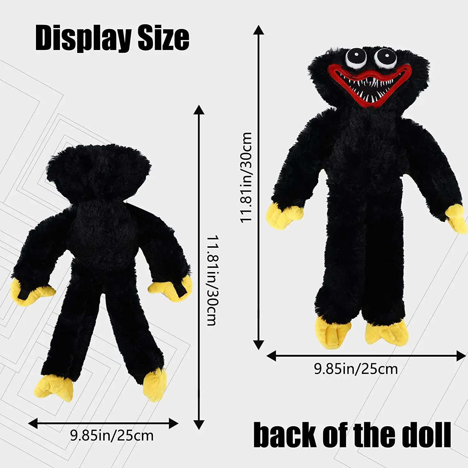 

Poppy Playtime 40cm Game Character Plush Toy Huggy Wuggy Plush Doll Hot Scary Toy Peluche Toys Soft Gift Toys For Kids Christmas