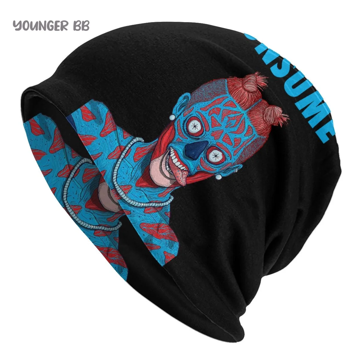 

They live Science Caps Street Skullies Beanies Hat Adult Men's Knit Hat Men Women Female Winter Warm Elastic Bonnet Knit Hat