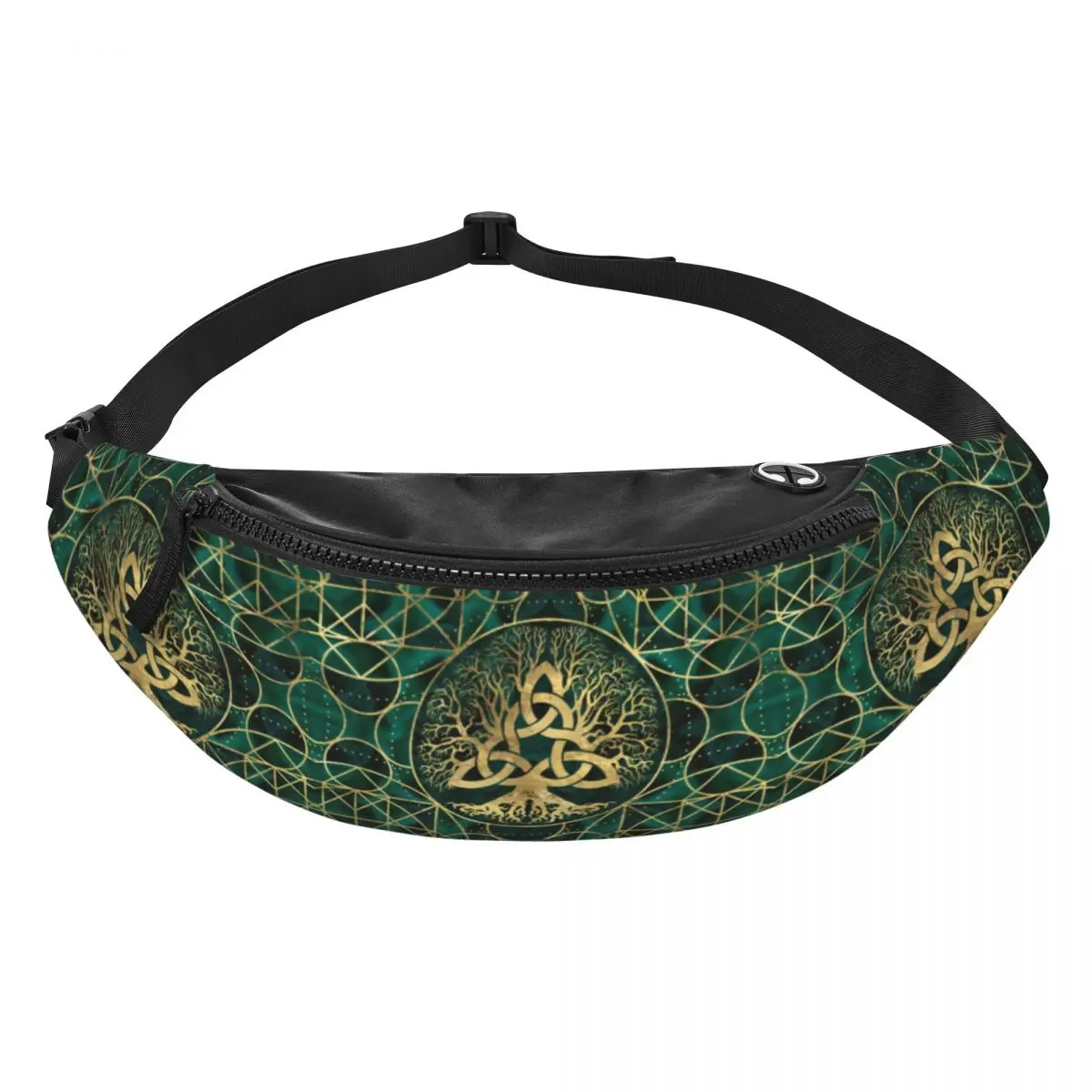 Забавная поясная сумка с принтом Древо жизни для мужчин и женщин забавная