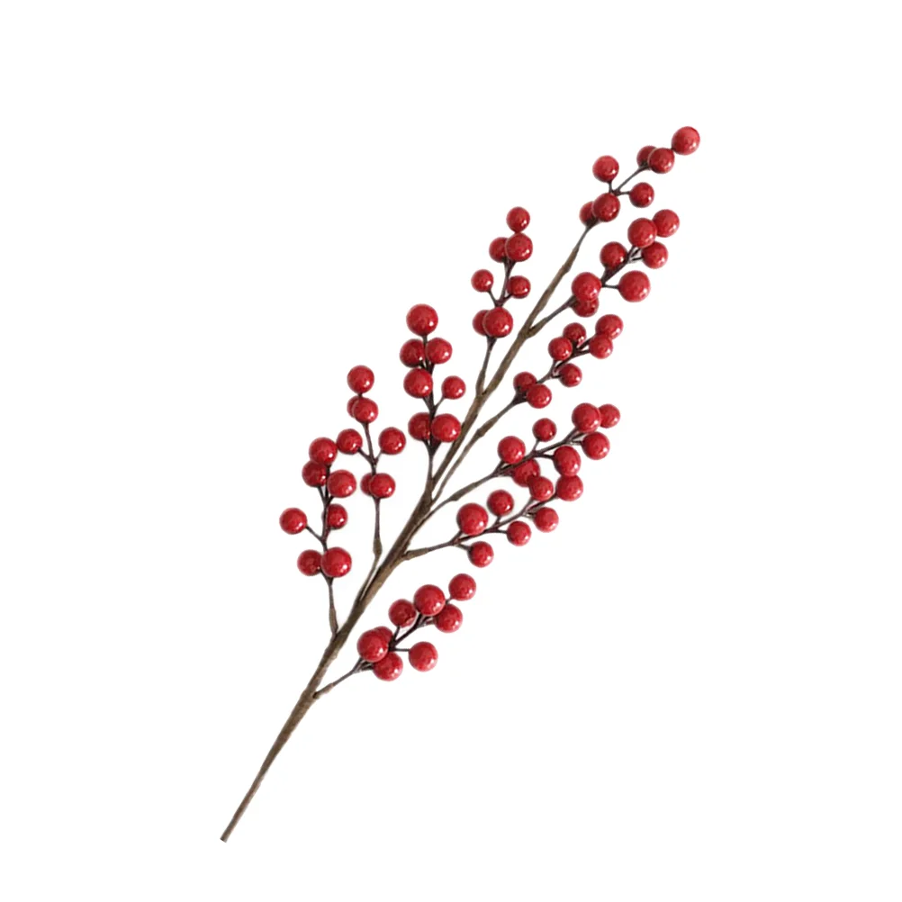 

1Pc Simulation Berry Ornament Vivid Imitation Flower Bouquet Christmas Household Decoration DIY Craft Accessories