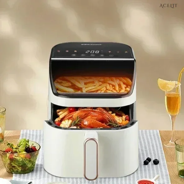 Визуальная фритюрница и интегрированная с многофункциональной электрической