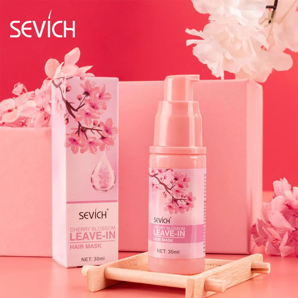 1pcs Sevich Keratin Hair Treatment Cherry Blossom Hair Mask Repair Damage & Smoothing Hair Amino Acid Leave-in Hair Conditioner