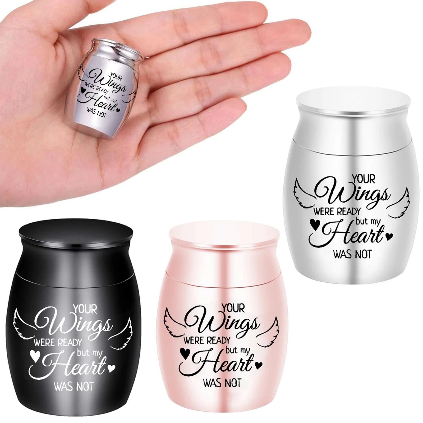 Тематическая Декоративная Урна С Крыльями Ангела Для Взрослых ...