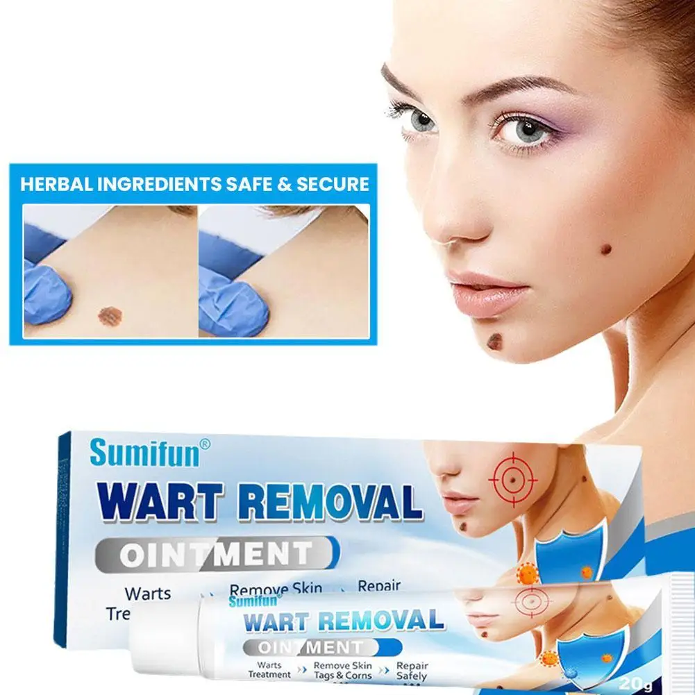 

Антибактериальная мазь для удаления бородавок, 20 г