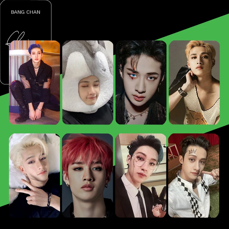 Kpop Boy Group Photocard Maniac LOMO Card Felix Hyunjin Bangchan Lee Know I.N Han Двусторонняя открытка Подарочная