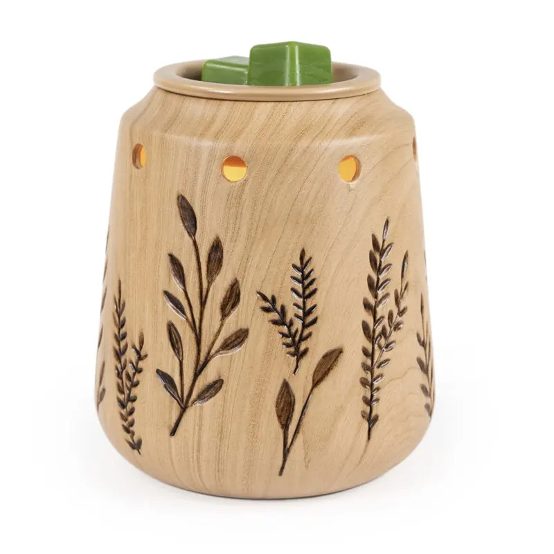 

Size Fragrance Warmer, Woodgrain Botanical