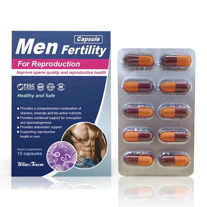 

Капсулы для рождаемости для мужчин, 10 таблеток, для репродуктивного здоровья и качества спермы