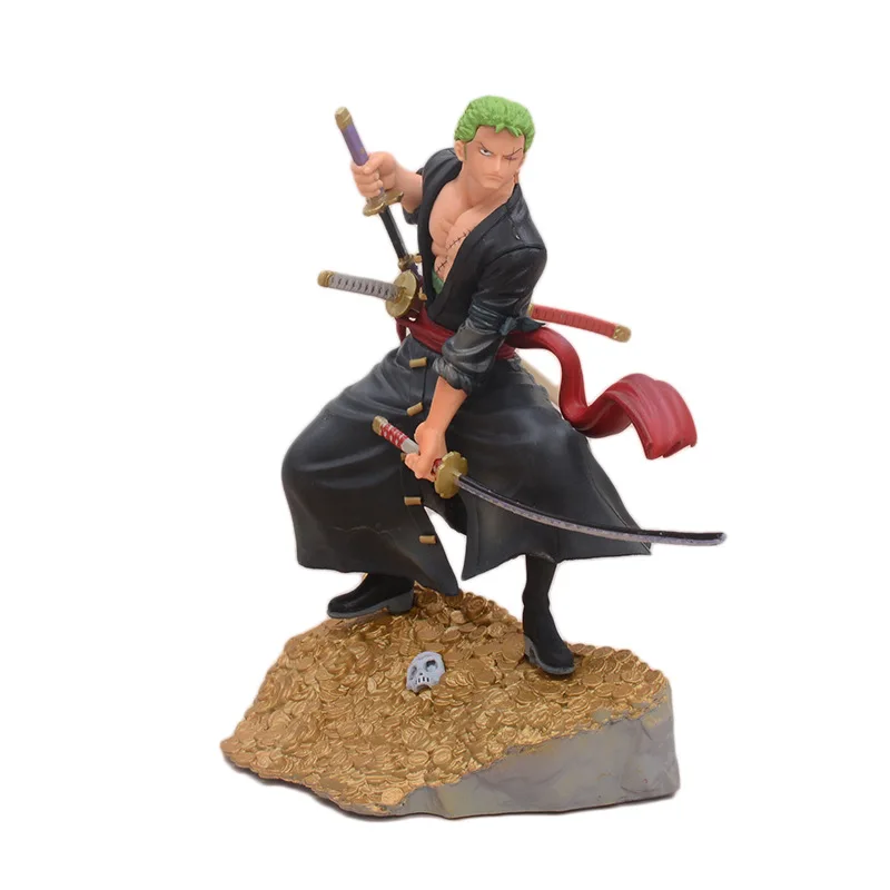 

Anime Gold Treasure Figurine Roronoa Zoro Nami Figure Action Original Statue Decorations Pvc Model Collectible Birthday Gift
