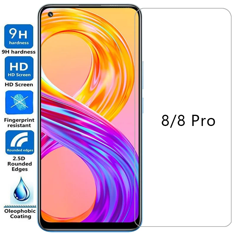 Защитная пленка для экрана Realme 8 pro защитное закаленное стекло на Realme8 4g 5g 8pro