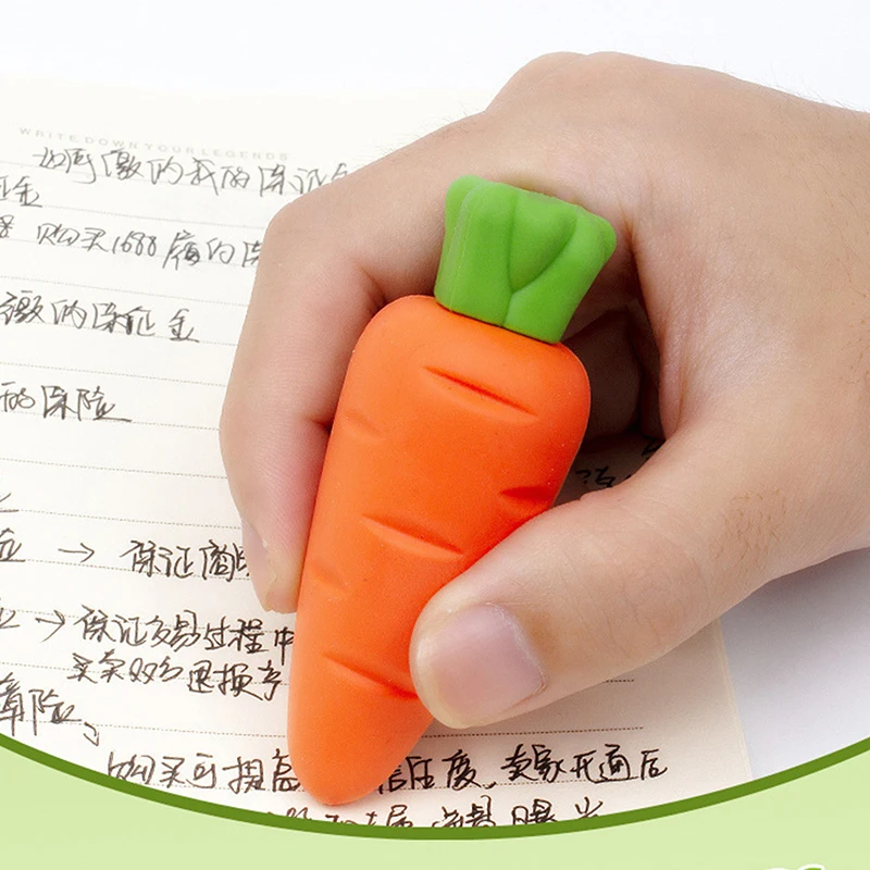 

Cute Big Mac Fruit Creative Carrot Fruit Vegetables Eraser Stationery School Office Children Student Pencil Eraser Prize Gift