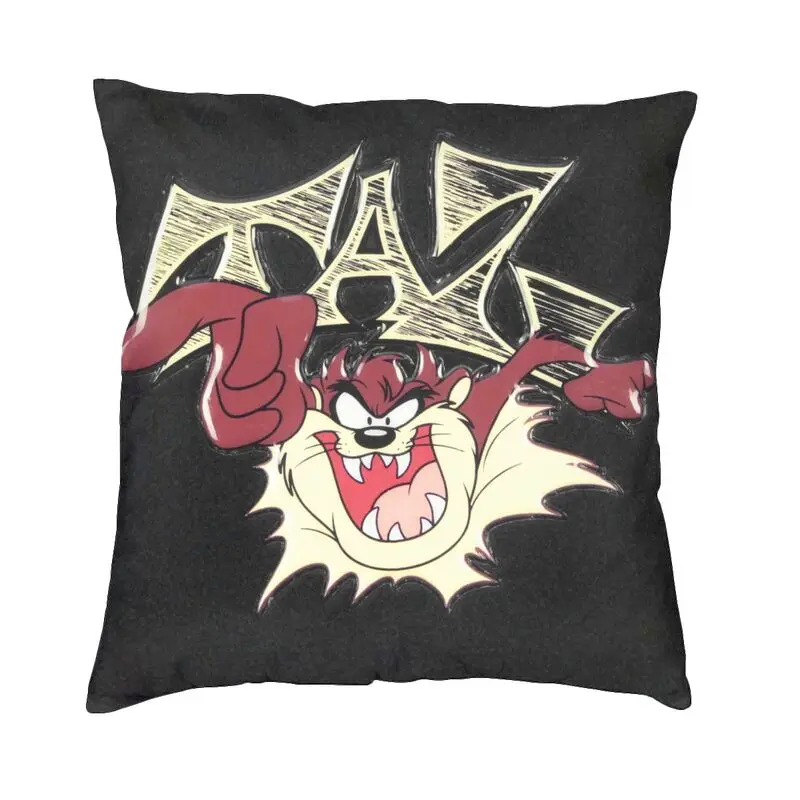 

Мультяшный комикс, ТАСМАНИЙСКИЙ ДЬЯВОЛ, наволочки для диванных подушек, для гостиной, квадратная наволочка 45x45 см