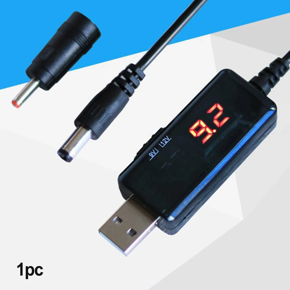 USB-подсветка радиаторы кабель питания повышающий 1 м/3 фута 5 В до 9/12 головка