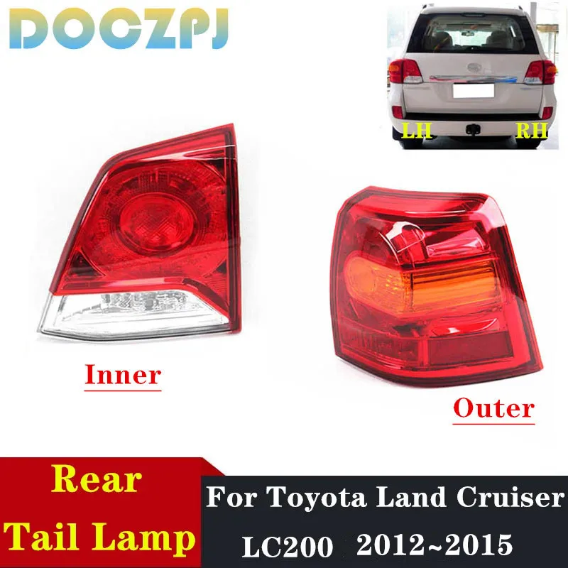 Автомобильный задний бампер 81561-60A60 81551-60A80 стоп-сигнал заднего бампера в сборе для