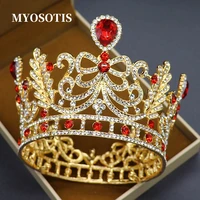 new priness children headdress lovely crystal round crown hair ornament photography props hair decoration