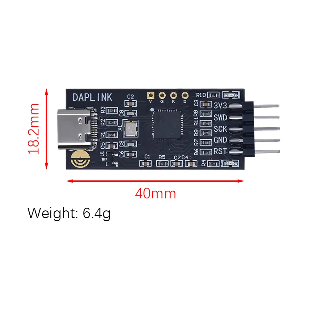 Высококачественная сменная горелка WAVGAT DAPLINK JLINK OB/STLINK STM32 загрузчик и эмулятор ARM -