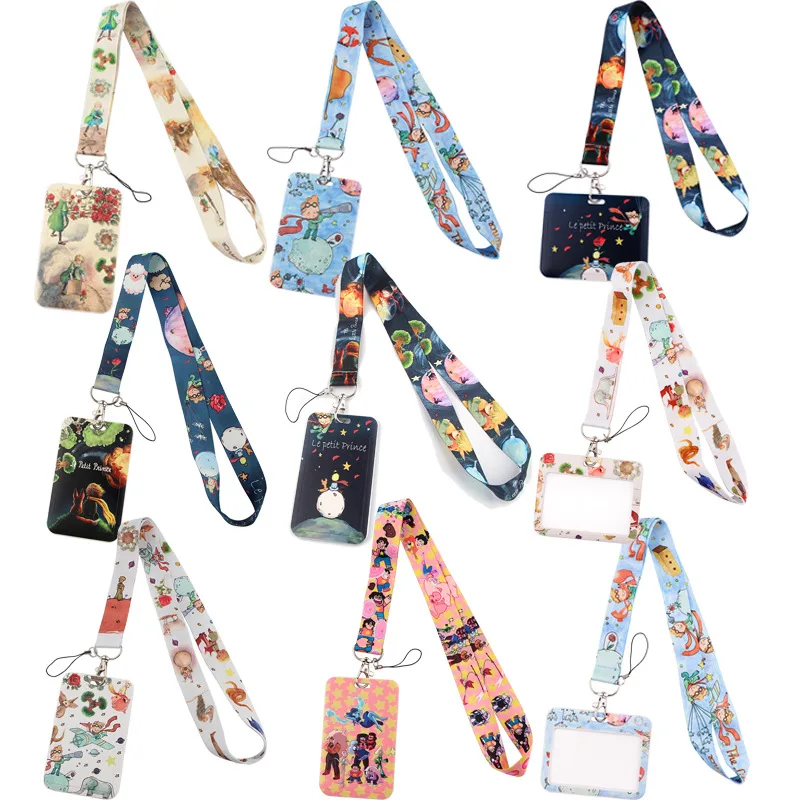 

New Fashion Cartoon Anime Lanyard Key Strap for Phone Keys Cartoon Lanyards ID Badge With Key Ring Holder