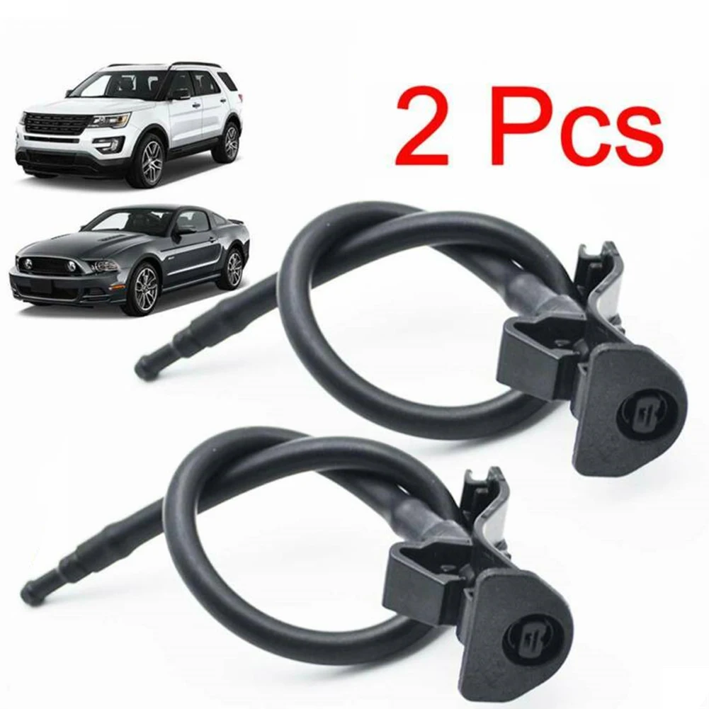 

Practical Washer Nozzle Sprayer Jets BB5Z-17603-A Black Replacements 2 PCS ABS Plastic AR3Z-17603-A Accessories