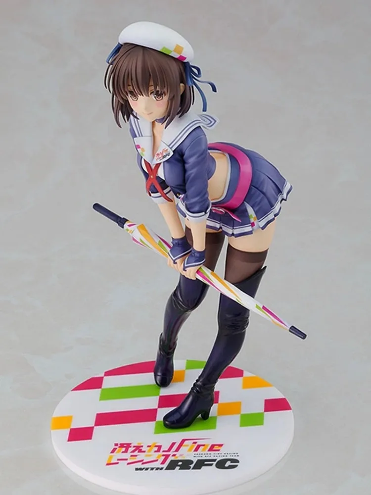 

Megumi Kato Racing Сексуальная Аниме Фигурка Saekano как вырастить скучную девушку фигурка героя Megumi Kato игрушки 22 см