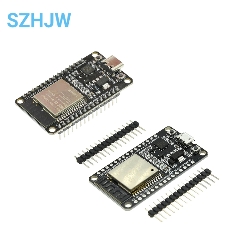 Макетная плата ESP32 CP2102 30P Micro TYPE-C WiFi + Bluetooth-совместимая со сверхнизким