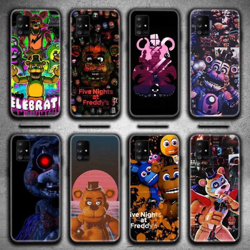 Fnaf Animatronics чехол для телефона Samsung Galaxy A52 A21S A02S A12 A31 A81 A10 A30 A32 A50 A80 A71 A51 |