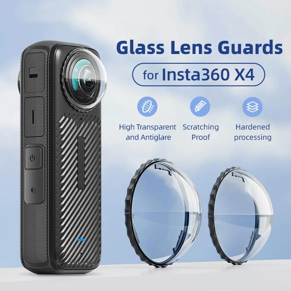 Новое защитное Оптическое стекло для объектива Insta360 X4 аксессуары вращающийся