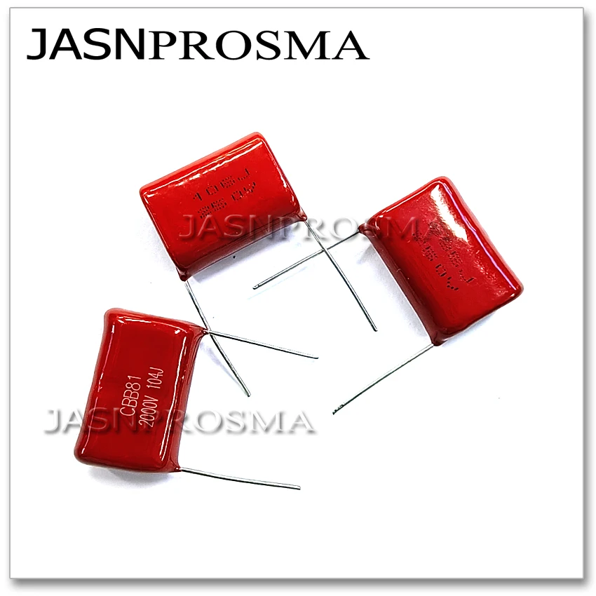 Конденсатор JASNPROSMA CBB шаг 25 мм 630 В 1600 2000 2 кВ 100 шт. 100NF 330NF 1 мкФ 0 33 104 Дж 334 105 5%