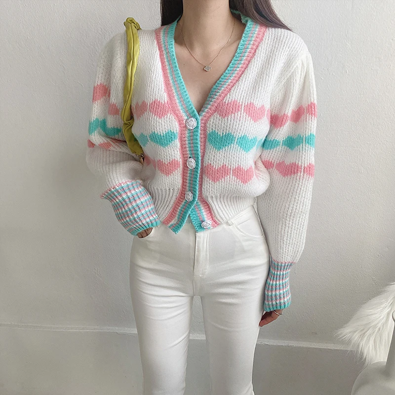 

Женский свободный свитер в Корейском стиле Харадзюку в стиле ретро с надписью «Lazy Ins Love», женские свитера, милая одежда для женщин в японском...