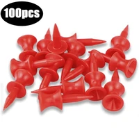 100 pcspack professional golf tees 31mm 4 inch castle red golfer accessory