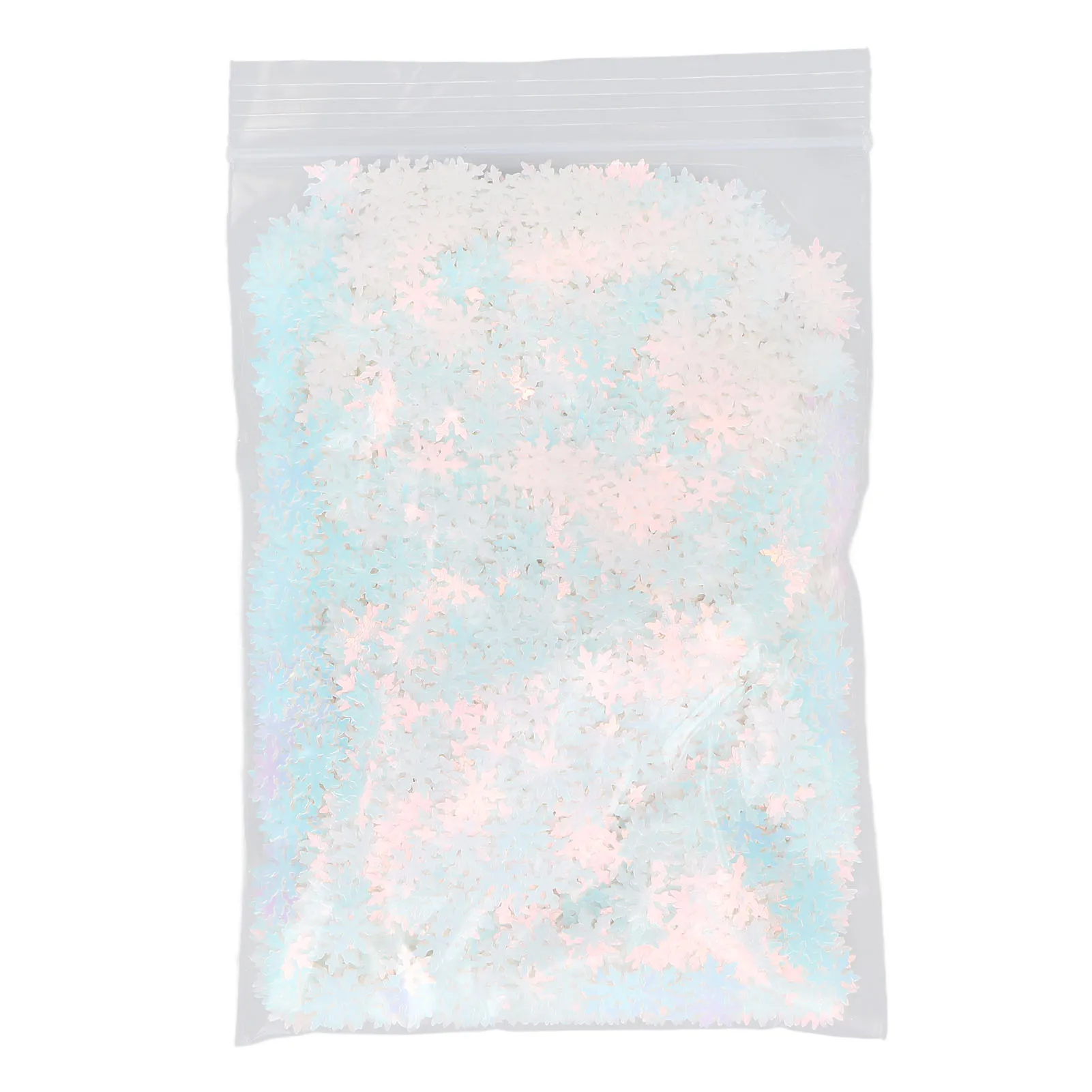 

Nail Glitter Sequins Fashionable Shiny Snowflake Shaped Nail Art Paillette Decorations for Party 1.8oz
