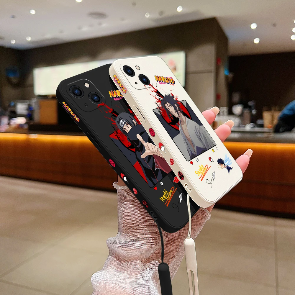 

Itachi Naruto Sasuke Silicone Case For Samsung A53 A50 A12 A22S A52 A52S A51 A72 A71 A32 A22 A30 A21S A12 A02S A11 5G