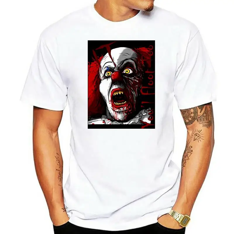 Футболка IT YOU'L FLOOT TOO STEPHEN KING черная