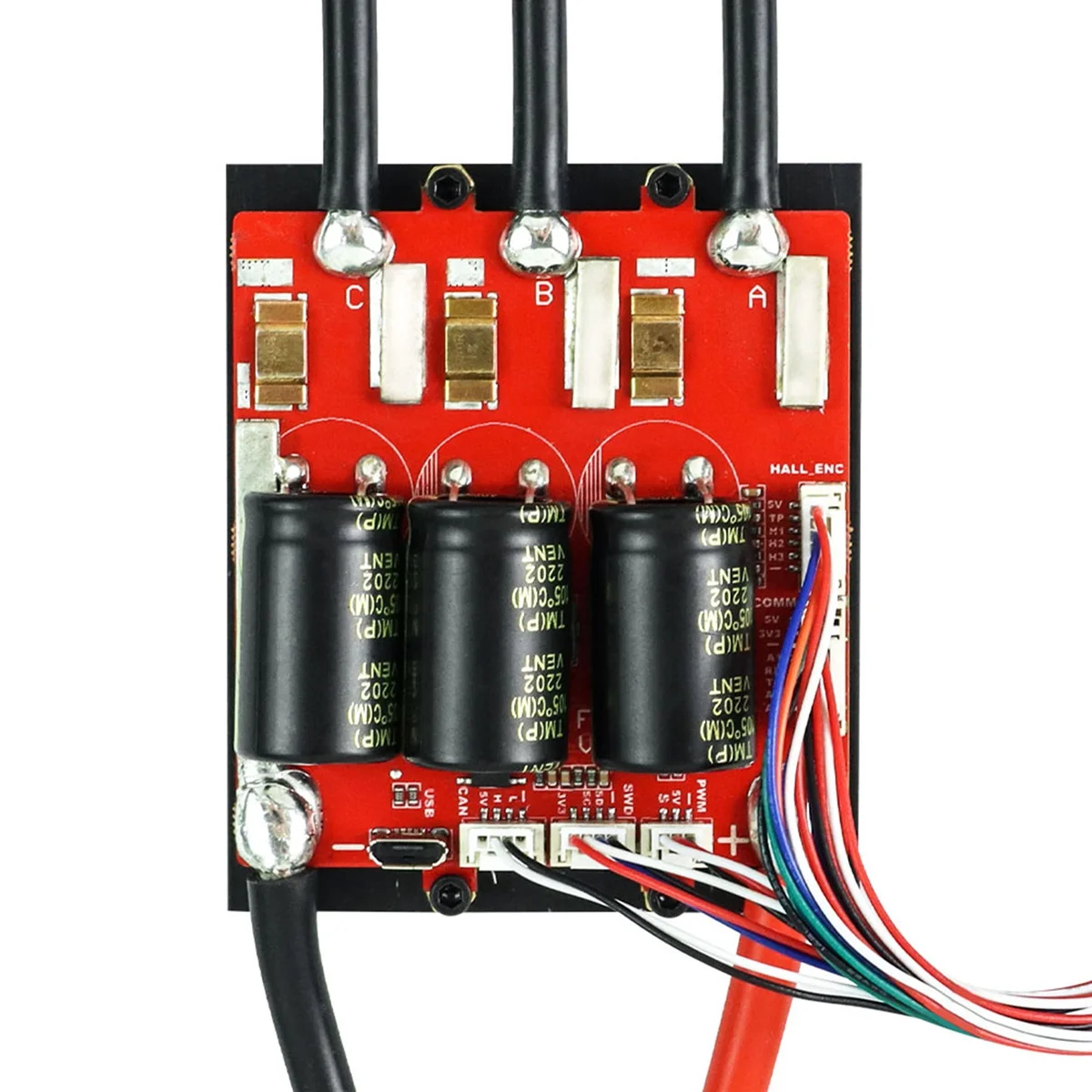 

Одноприводный охлаждающий ESC контроллер Flipsky FSESC V6.9 для электрического скутера, робота, электромобиля
