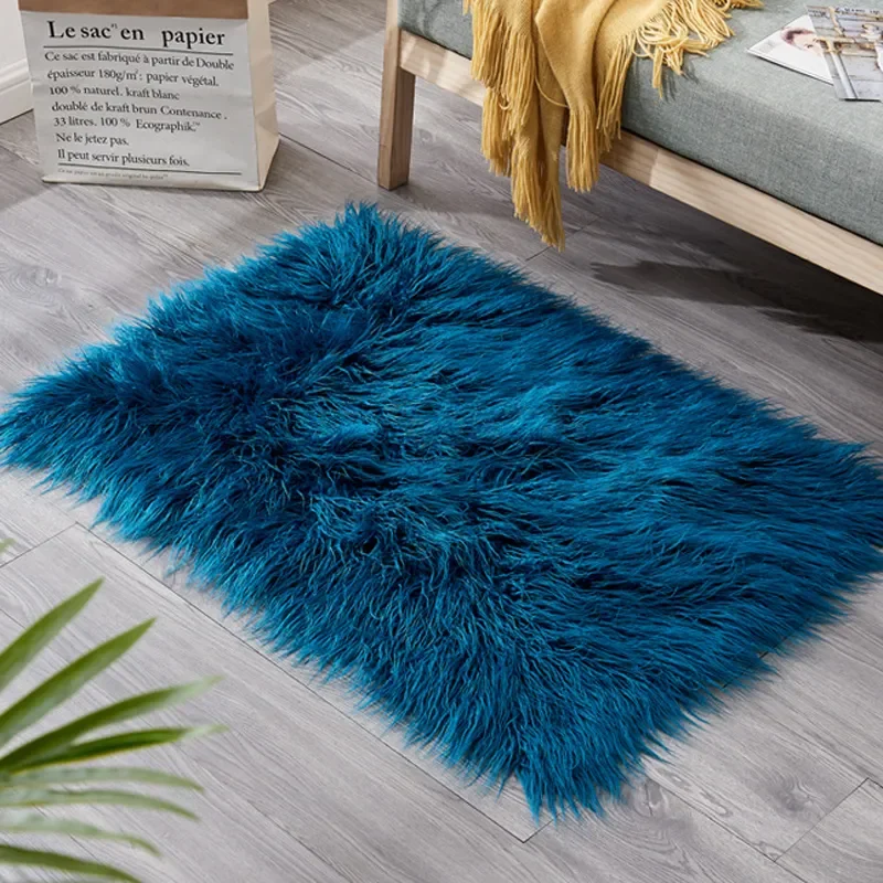 

Новое поступление 2022, плюшевый ковер, домашний теплый напольный коврик, коврик для гостиной, дивана, коврик для ног