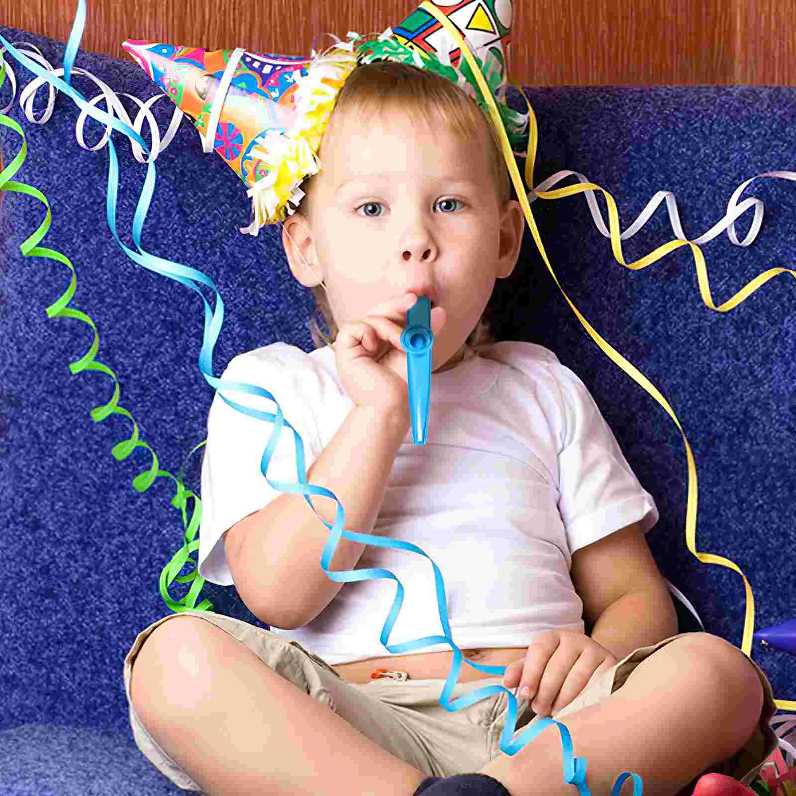 12 шт. Kazoos для взрослых объемный инструмент металлическая труба представление