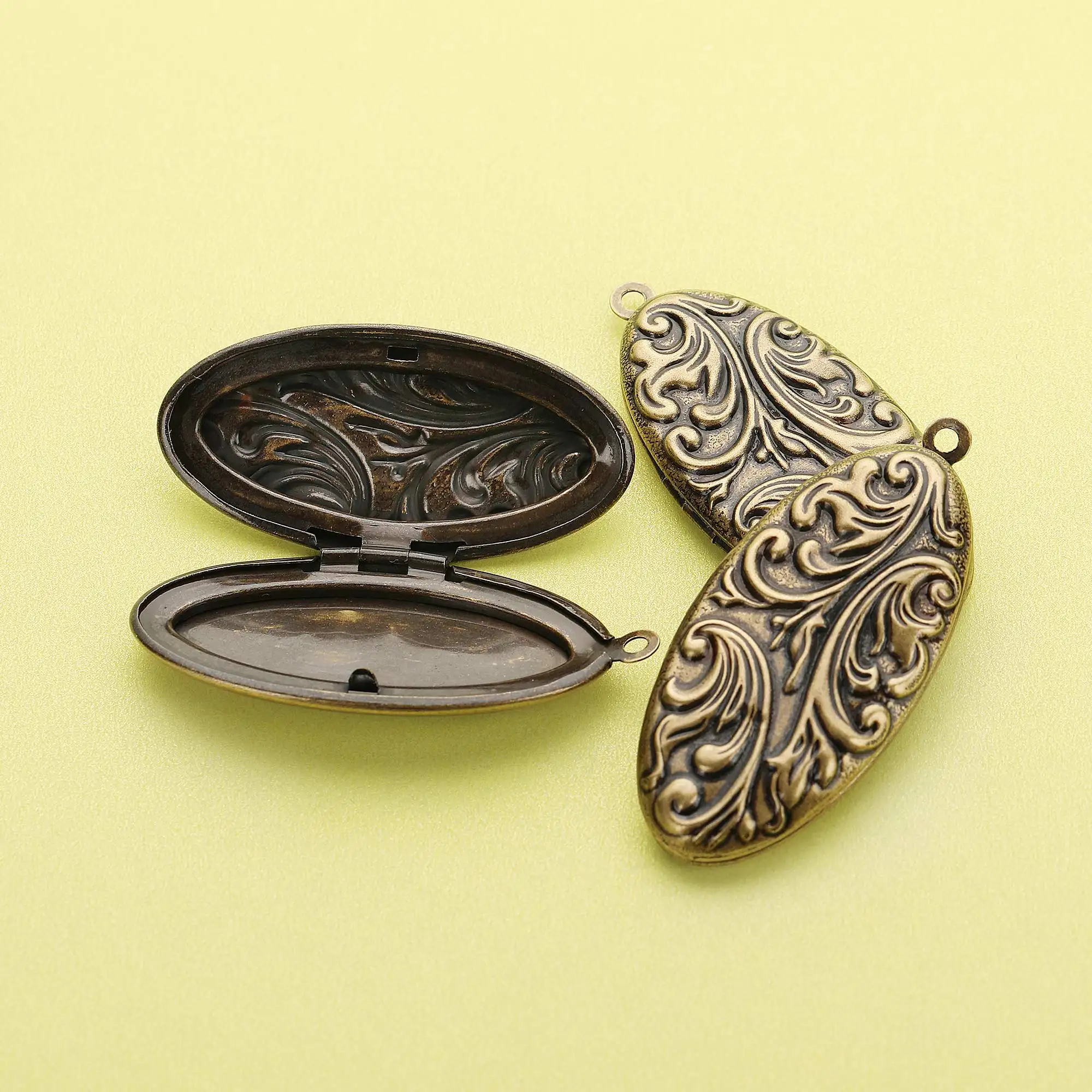 

5 шт., медальон для фотографий, 20 х40 мм