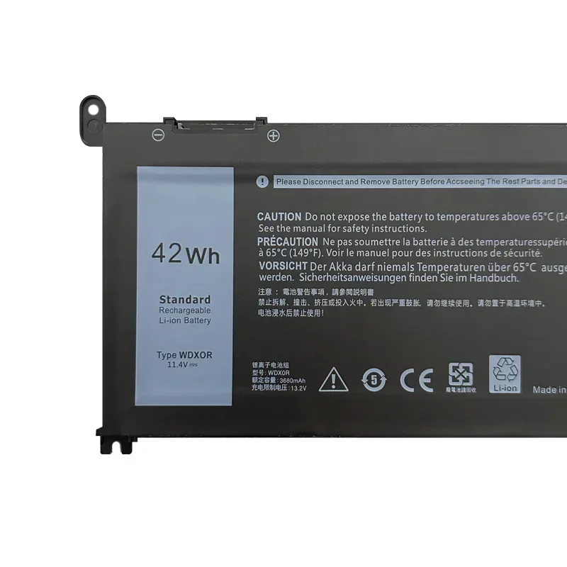 Фото Аккумулятор WDXOR для ноутбуков DELL Vostro 5468, 5471, 5568, Inspiron 17, 5770, 5767, 5765, 15, 5584, 5567, 7560, 3583, 5538, 5567, WDXOR 11.4V 42WH №4