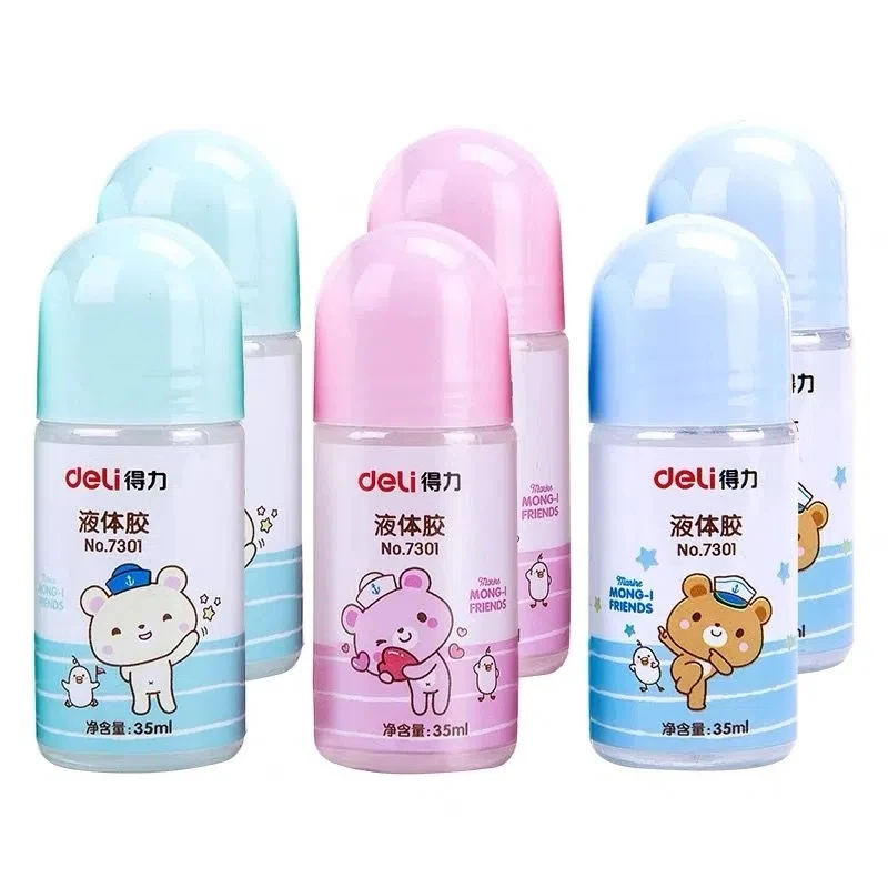 

Deli прозрачный жидкий клей 35 мл