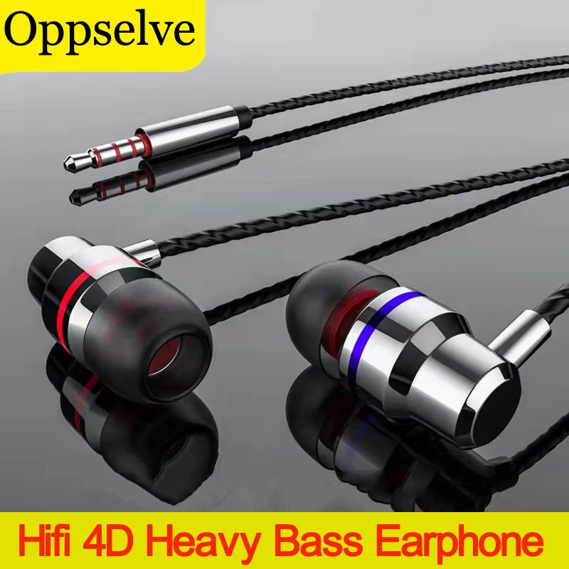 

3.5MM Type C Hifi 4D Sound Heavy Bass Headphone Wired Gaming Sport Earphone Wire Earbuds Stereo Headset Music Handsfree Earpiece