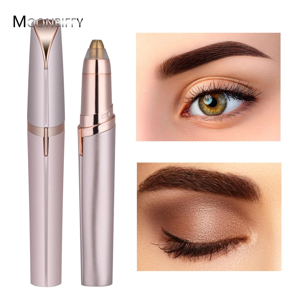 

New Electric Eyebrow depilator mini eyebrow scraper instant and painless razor portable hair remover eyebrow depilator
