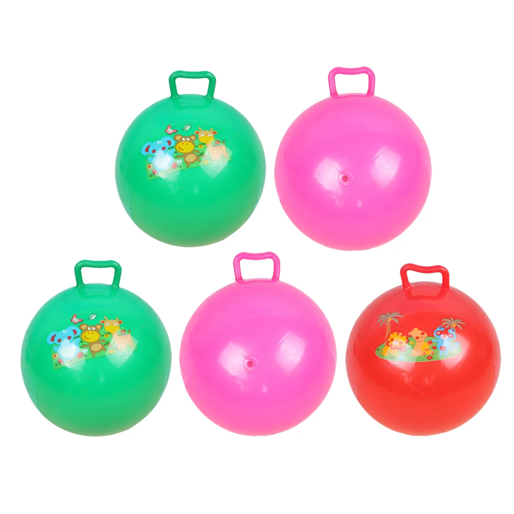 

Kids Hopper Bouncy Space Hopper Jumping Jump with Handle Fitness Training Jumping for Children Kids Toddler Party 25cm 5pcs