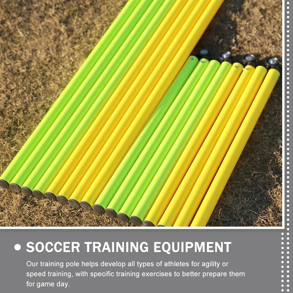 2 шт. футбольная тренировочная удочка безопасный футбольный столб набор ловкости