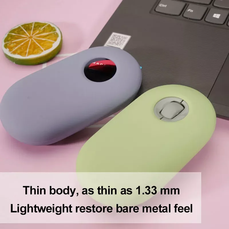 

Pebble Wireless Mouse Cover Ultra-Thin Full-Fit Multi-Color Silicone Computer Mouse Cover Scratch-Resistant Mouse Pad