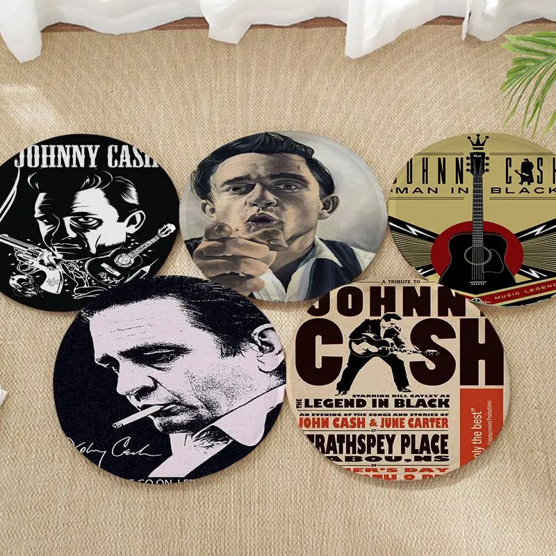 

Rock Music Band Star Johnny Cash European Meditation Cushion Stool Pad Dining Chair Tatami Seat Cushion Anti-Slip Seat Mat