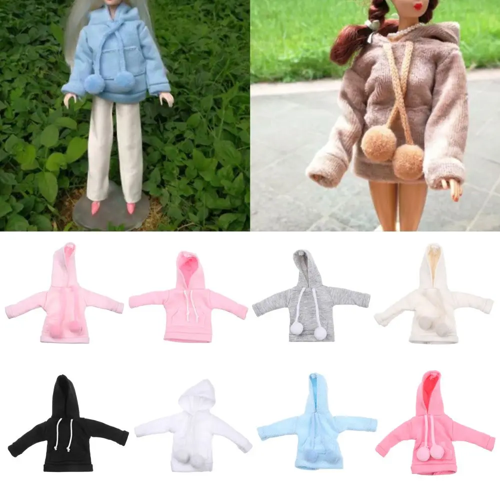 

Женская Подарочная игрушка, модная детская игрушка, толстовка ручной работы 1/6, Одежда для кукол, толстовка, наряды