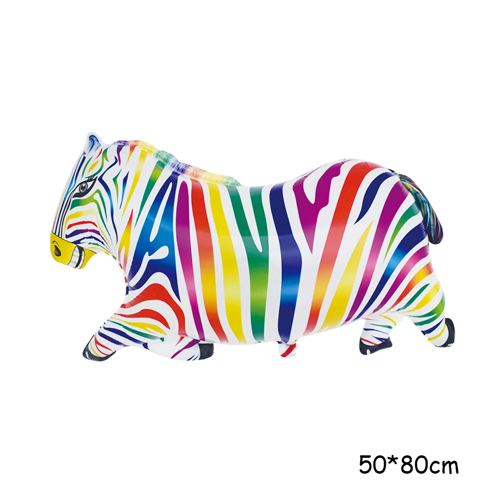 1 шт. цирковая коллекция тематических красочных животных клоун фольгированные